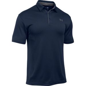 Under Armour - Tech Polo - T-shirt - Zwart - Katoen