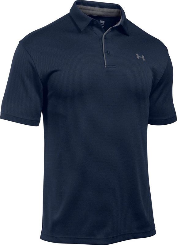 Under Armour - Tech Polo - T-shirt - Zwart - Katoen