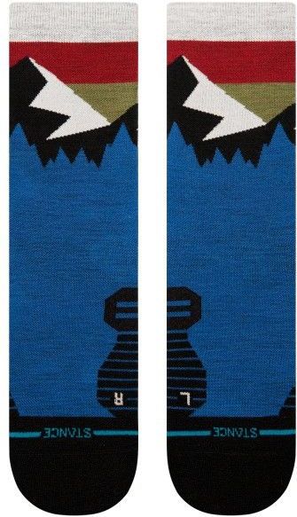 Stance - Light Wool Crew - Sportsokken - Zwart - Lichtgewicht - Ademend