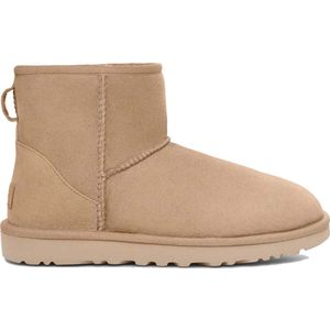 UGG - Classic - Enkellaarsjes - Bruin - Schapenvacht/Suède
