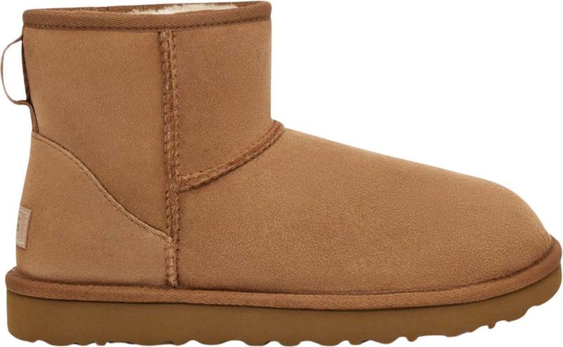 UGG - Classic Mini - Enkellaarsjes - Bruin - Twinface Sheepskin