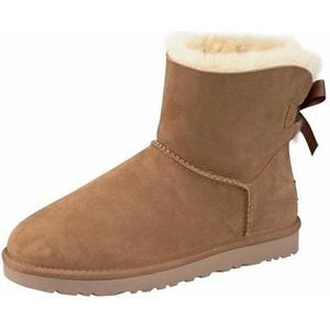 UGG® Mini Bailey Bow II-laars voor dames  in Brown, Maat 36, Suede