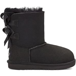 UGG® Bailey Bow II-laars voor kinderen  in Black, Maat 31, Leder