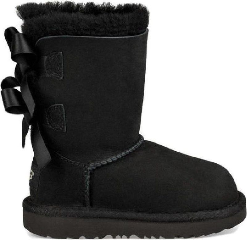 UGG - Bailey Bow II - Kuitlaars - Zwart - Dubbelzijdig
