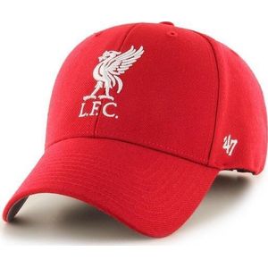 47 Brand EPL FC Liverpool Cap EPL-MVP04WBV-RDB, Mannen, Rood, Pet, maat: One size