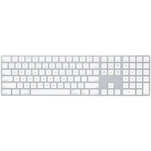 Apple Magic Keyboard met numeriek toetsenblok: Bluetooth, oplaadbaar. Werkt met Mac, iPad of iPhone; Internationaal Engels, zilver