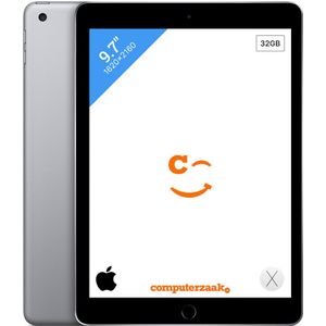 Apple iPad (2018) - 9.7 inch - WiFi - 32GB - Spacegrijs