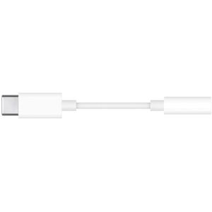 Apple MU7E2ZM/A kabeladapter/verloopstukje 3.5mm USB-C Wit