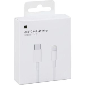 Apple USB C naar Lightning oplaadkabel 1m wit (MX0K2ZM/A)