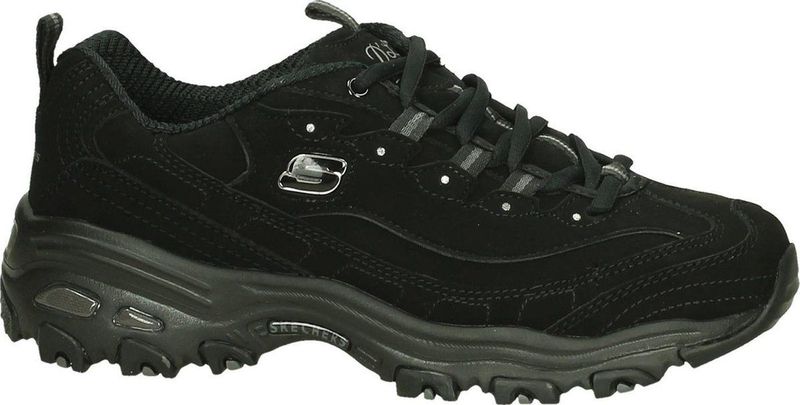 Skechers - D'LITES PLAY ON - Vrijetijdsschoen - Zwart - Textiel