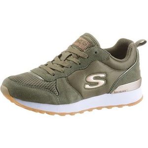Skechers Retros-Og 85-Goldn Gurl Dames Sneakers - Olive - Maat 40