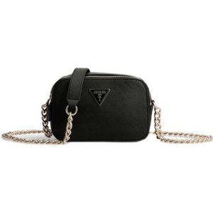 Guess Noelle Crossbody Camera, damestas, zwart, eenheidsmaat, Zwart, Eén maat