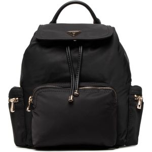 Guess Eco Gemma Bags en Wallets voor dames, zwart, Zwart, Eén maat, Eigentijds