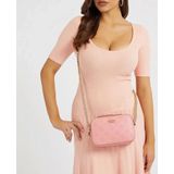 Guess Galeria Camera Bag Dames Crossbody - Pink