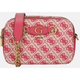 Guess Izzy crossbody tas magenta logo