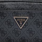 Guess Umhängetasche Meridian Camera Bag coal logo