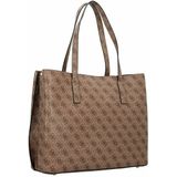 Guess Meridian Shopper Tas 42 cm latte logo