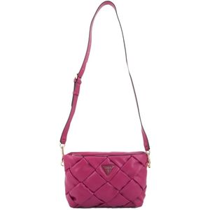 Guess Zaina Crossbody Top Zip - Boysenberry