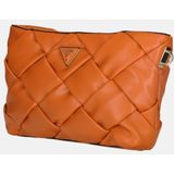 Guess, Geelen Crossbody Tas Oranje, Dames, Maat:ONE Size