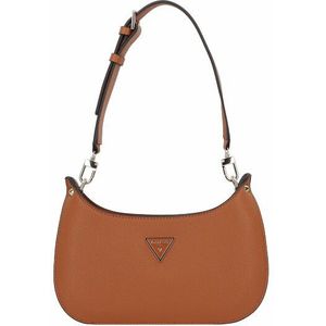 Guess, Driehoekig Logo Imitatieleer Tas Bruin, Dames, Maat:ONE Size