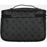 Guess Wilder Toiletry Train Case Dames Beautycase - Charcoal - One Size