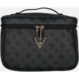 Guess Wilder Toiletry Train Case Dames Beautycase - Charcoal - One Size