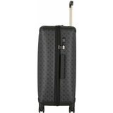 Guess Wilder 4 wielen Trolley 70 cm met uitbreidingsplooi charcoal