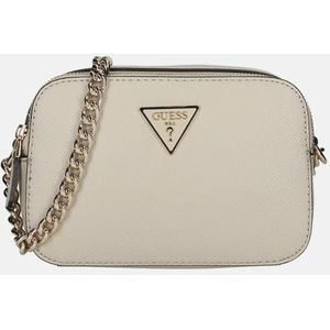 Guess Noelle Camera crossbody tas taupe