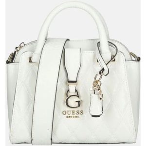 Guess Adi small satchel handtas white