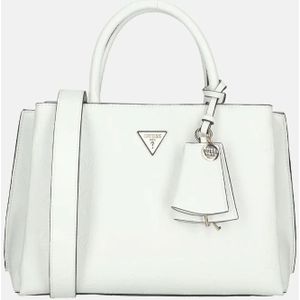 Guess Jena Elite luxury satchel handtas white logo