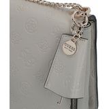 Guess Jena Schoudertas 26 cm taupe logo