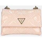 Guess Deesa mini convertible crossbody tas blush