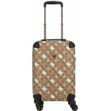 Guess Eliette 4 wielen Cabinewagen 53 cm latte logo multi