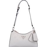 GUESS Schoudertas Cresidia Top Zip Shoulder Bag Bone Crème