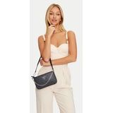 Guess Henkeltasche Noelle Mini Top Zip Shoulder Bag coal logo
