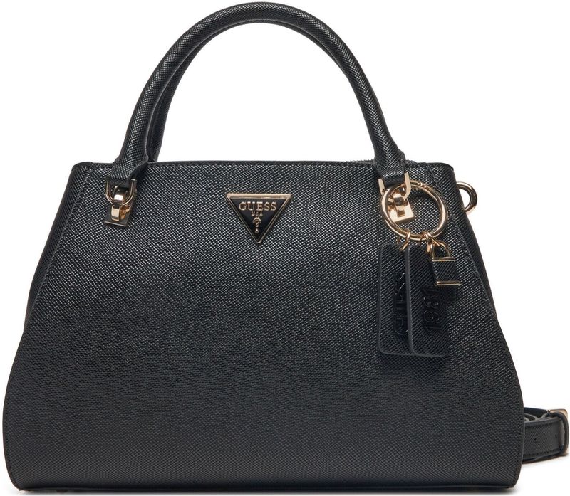 Guess Medium Handtas / Crossbodytas Dames - Noelle - Zwart
