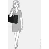 Guess Power Play Tech tote shopper black