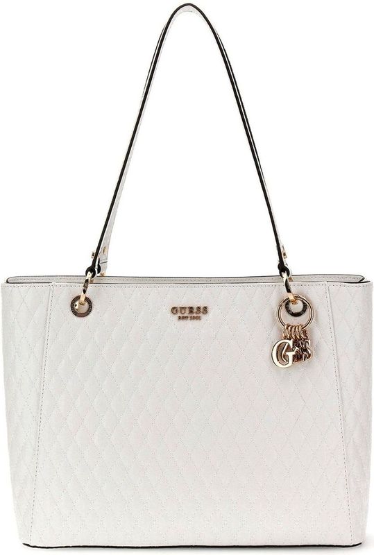 Guess Shopper Betula Noel Tote white