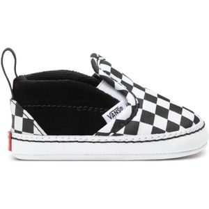 Vans - Checker Slip On - Sneakers - Dambordpatroon - Canvas en Suède
