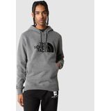 The North Face Drew Peak Pullover Hoodie Trui Heren - Tnfmdmgryhtr(Std)/Tnfblck