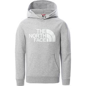 The North Face Drew Peak Pullover Hoodie Trui Heren - Tnfmdmgryhtr(Std)/Tnfblck