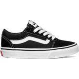 Vans Yt Ward (Suede Canvas)Black White