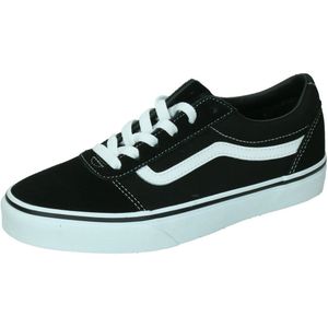 VANS YT Ward (SUEDE/CANVAS)BLACK/WHITE -Maat 32