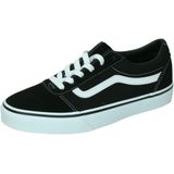 VANS YT Ward (SUEDE/CANVAS)BLACK/WHITE -Maat 29