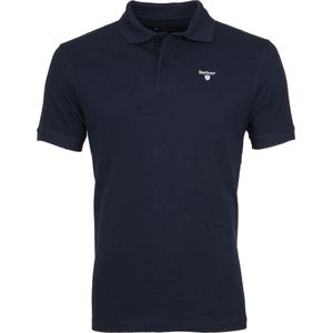 Barbour Basic Polo Donkerblauw - Maat M - Heren