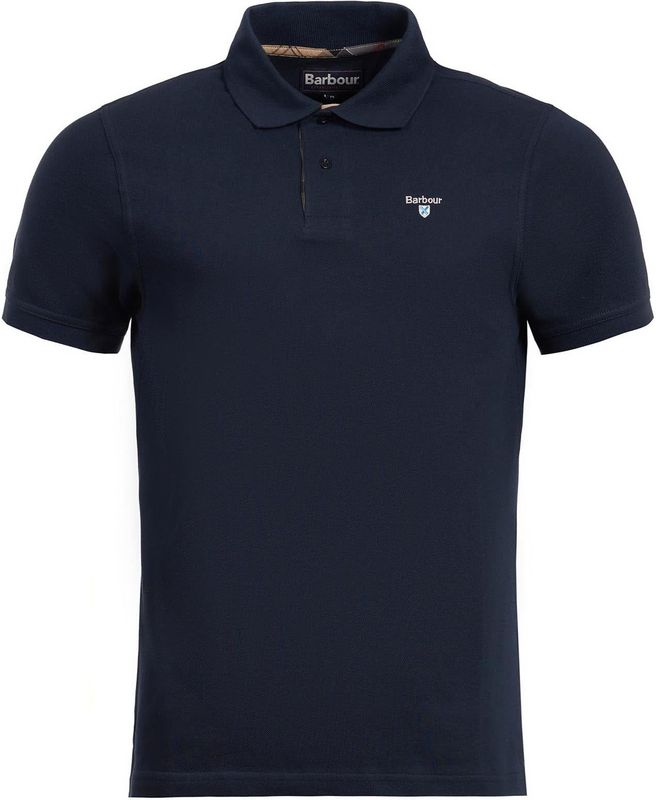 Barbour - Tartan Pique - Poloshirt - Blauw