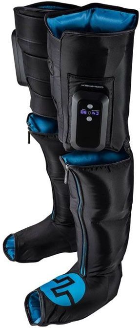 Compex Ayre™ - Draadloze Compressielaarsen - Blauw - Textiel