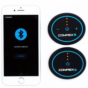 Compex Mini – Bluetooth - Draadloos - Elektrostimulator – Spierstimulator – Spierherstel – Spieropbouw – Pijnbestrijding – Regeneratie – EMS – Training