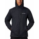 Columbia Pouring Adventure™ II Jacket Regenjas - Jas voor Heren - Waterdichte Jas - Zwart - Maat S