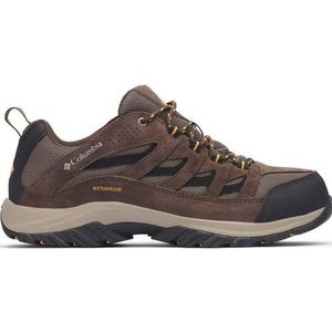 Columbia, Schoenen, Heren, Bruin, 45 EU, Leer, Trail Wandelschoenen Waterdicht Lichtgewicht